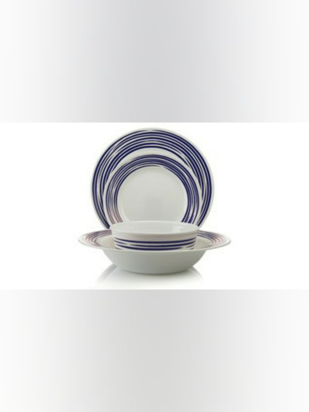 Corelle x Joy Mangano 16-Pc Dinnerware Set – Cobalt Blue NIB Vintage